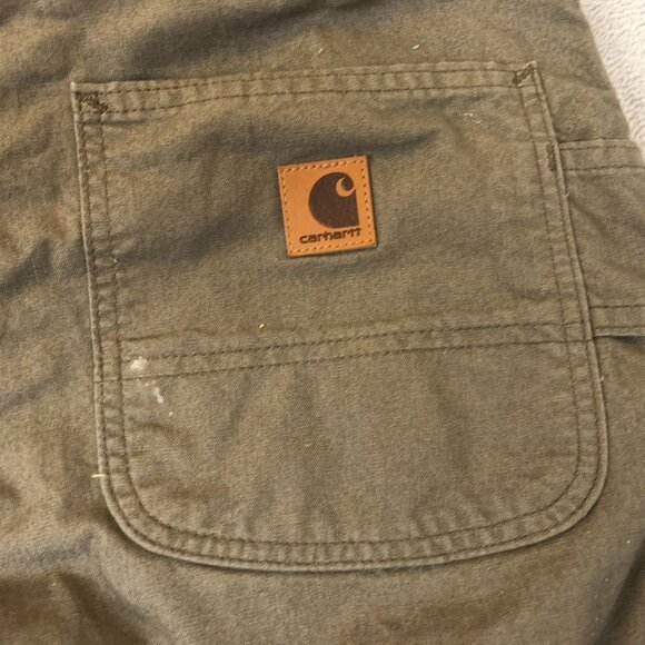 Carhartt Men's Cargo Work Pants 32x30 Measured Cotton - Picture 8 of 12